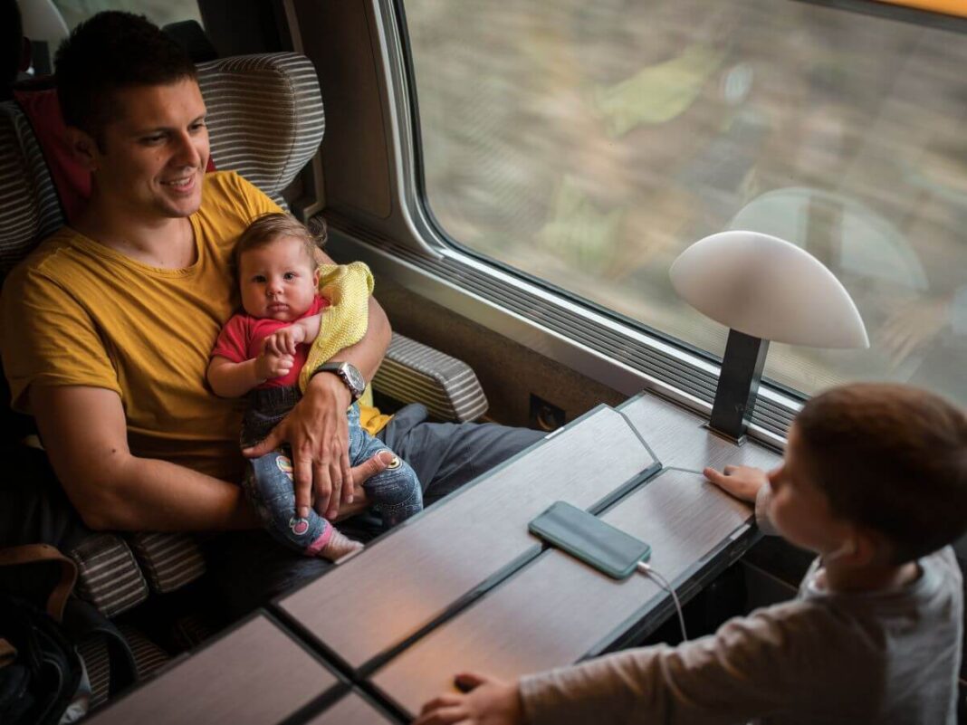 viajes en tren familia